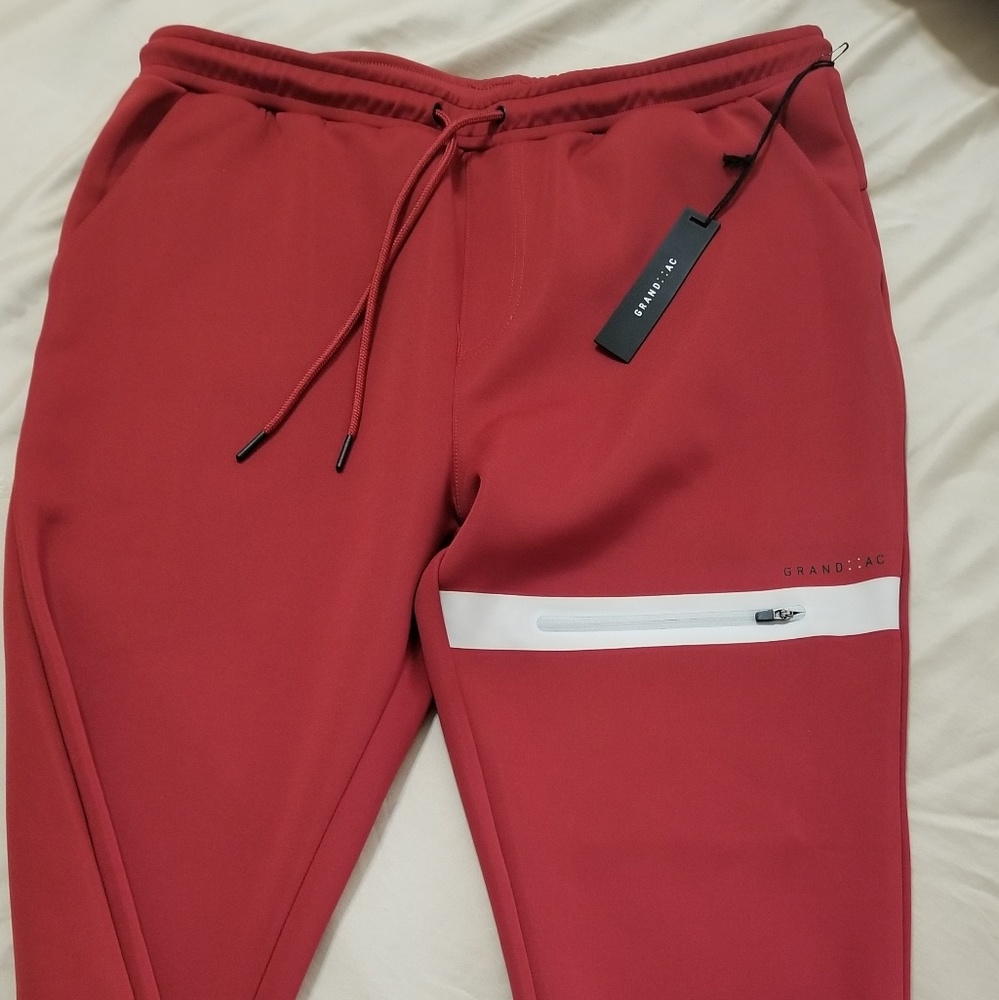 Men's red lounge pants